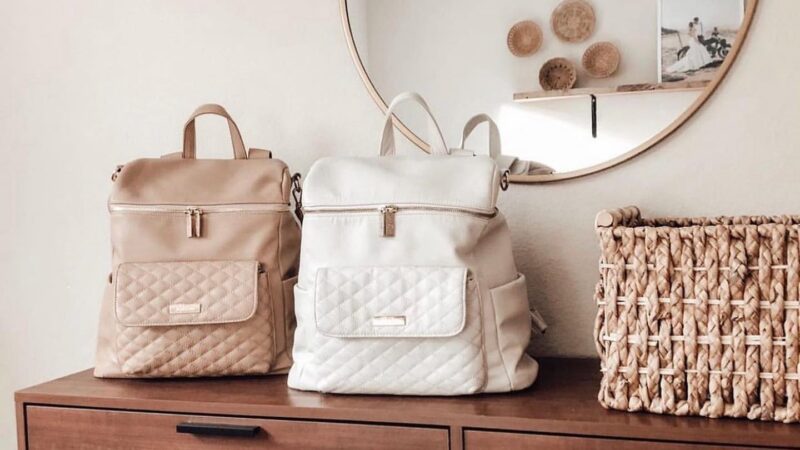 monaco diaper bag backpack by luli bebe